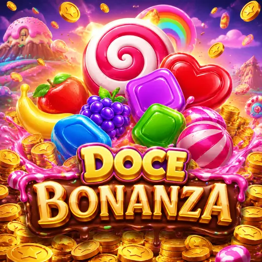 captura de sequência de tumble no Sweet Bonanza com doces caindo na grade 6×5